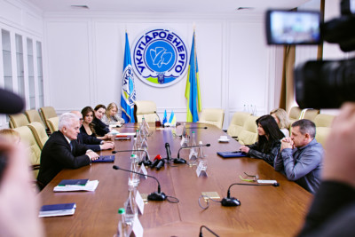 Підписання меморандуму про співпрацю з ПрАт Укргідроенерго